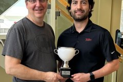 Johnny Araujo from Topline produce accepts the Best Mini Cucumber Award
